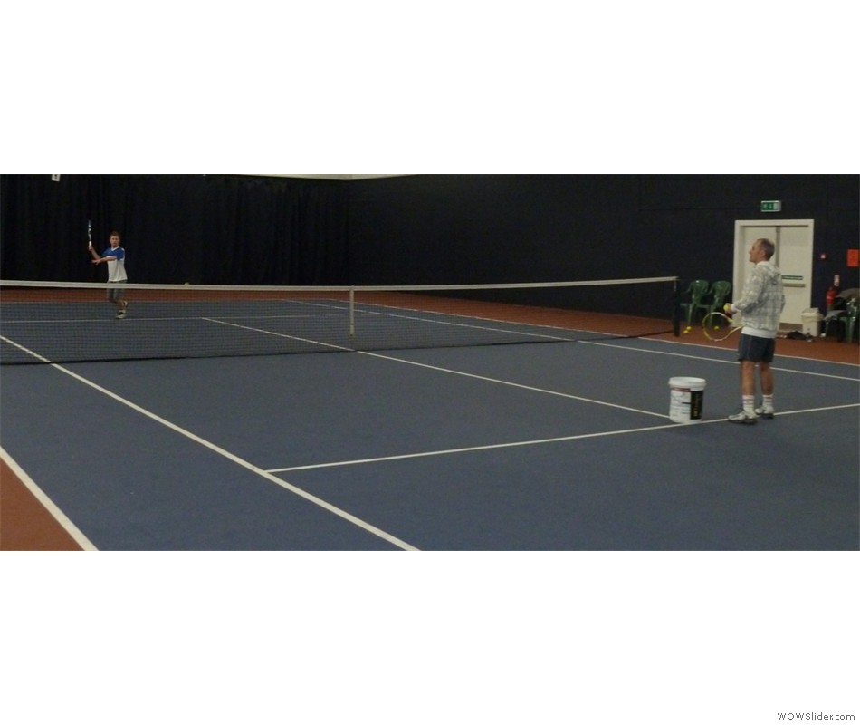 With Finlay, developing attacking play