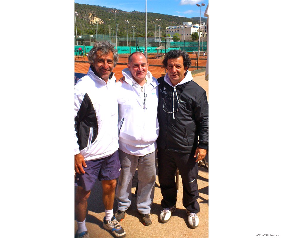 Roberto, Me, Sergio, 3 Tenors!